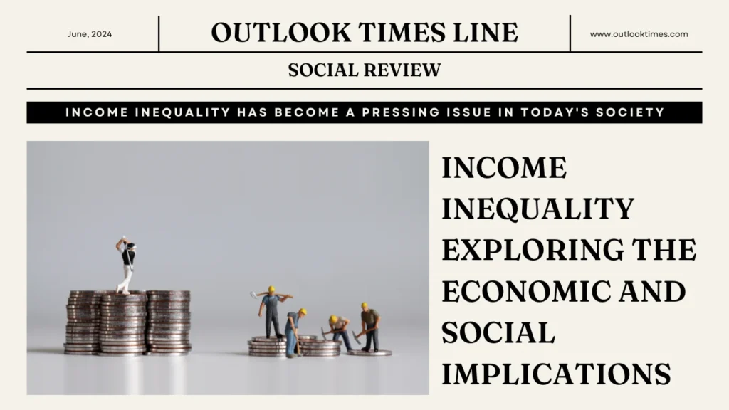 Income inequality has become a pressing issue in today's society